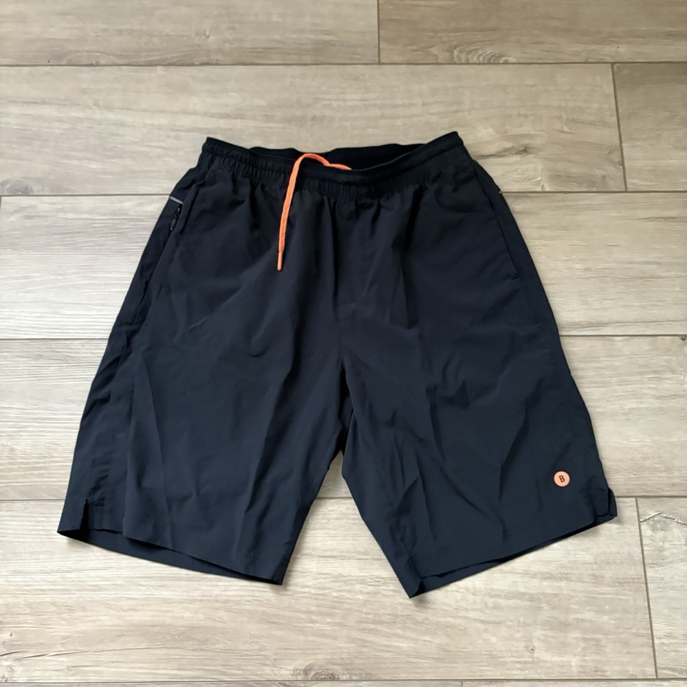 Bonobos Shorts Mens 30 Black Good Sport Pullon Active Running Drawstring Stretch